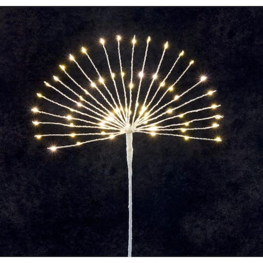 Warm White LED Starburst Tree Topper Set, 15.5" x 23.5"